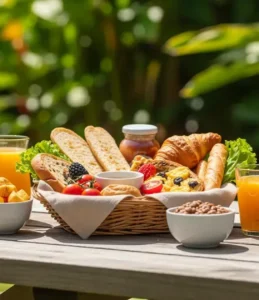As 3 melhores cestas de café da manhã em Salvador